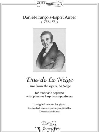 Auber - Duo de La Neige, ed. D. Piana, for tenor and soprano with piano