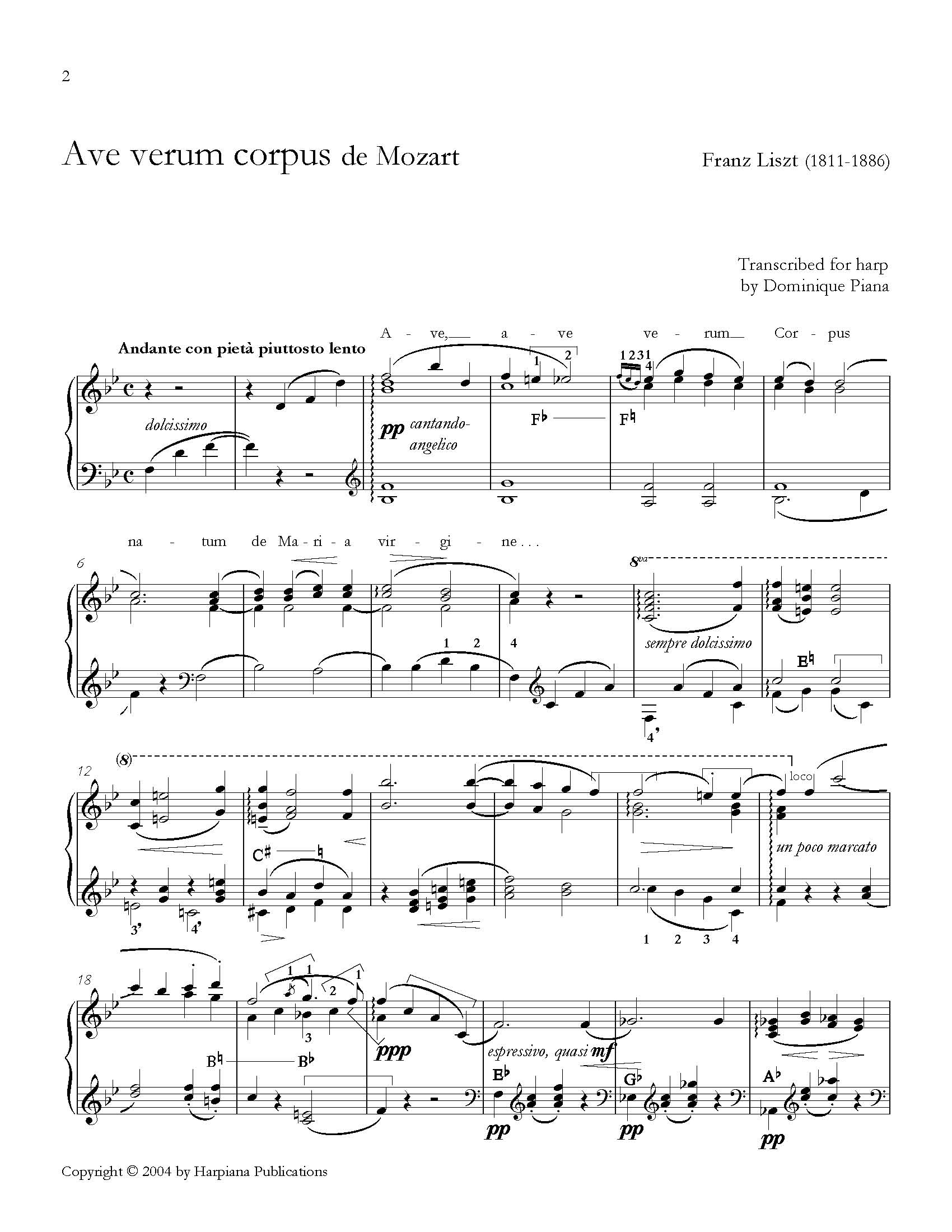 Ave Verum Corpus Mozart