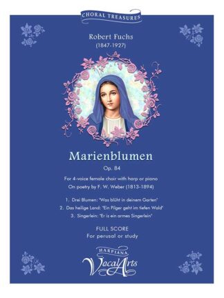 Fuchs - Marienblumen-score 8.5x11