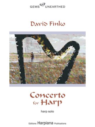 Finko, David - Concerto for Harp and Orchestra, solo harp part