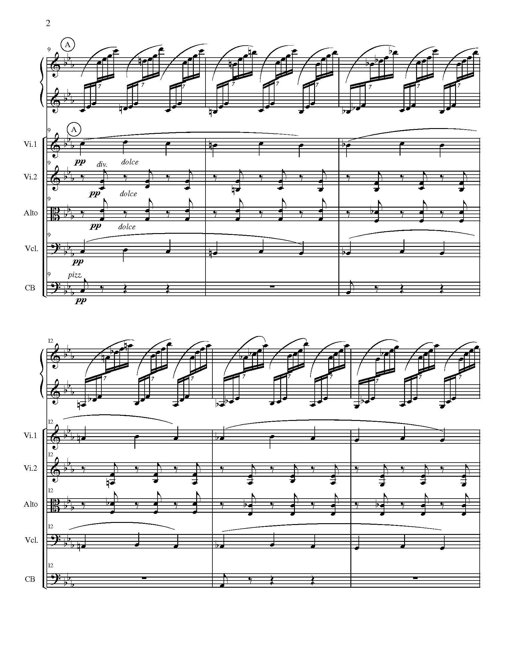 Hahn - Prelude et Valse - score