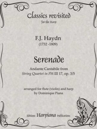 Haydn - Serenade, arr. D. Piana (for flute or violin and harp)
