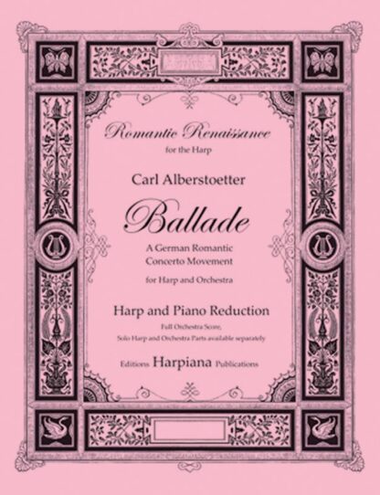 Alberstoetter- Ballade, harp-piano