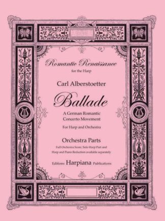 Alberstoetter - Ballade, orchestra parts (rental or purchase)