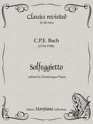 Bach, C. P. E. - Solfeggietto, tr. D. Piana