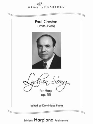 Creston,  Lydian Song for Harp, op. 55, ed. D. Piana