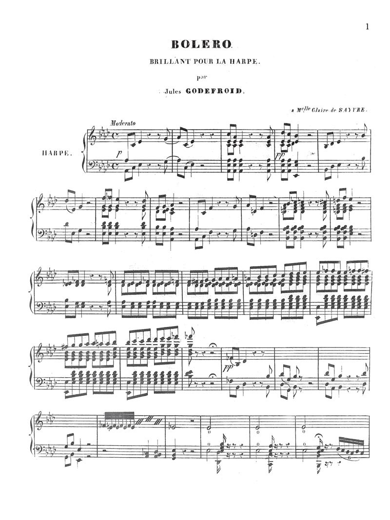 J. Godefroid Bolero, first page