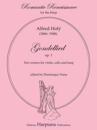 Holý - Gondellied, for violin, cello and harp