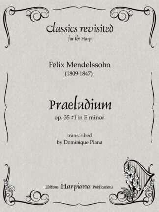 Mendelssohn - Praeludium op. 35 #1 in E minor, tr. D. Piana