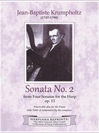 Krumpholtz - Sonata no. 2 for harp, op. 13