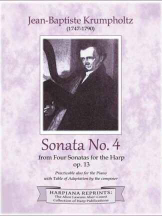 Krumpholtz - Sonata no. 4 for harp, op. 13