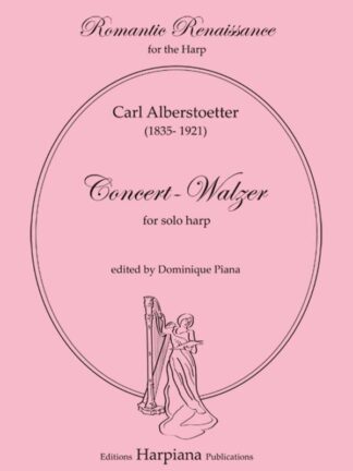 Alberstoetter - Concert-Walzer for solo harp