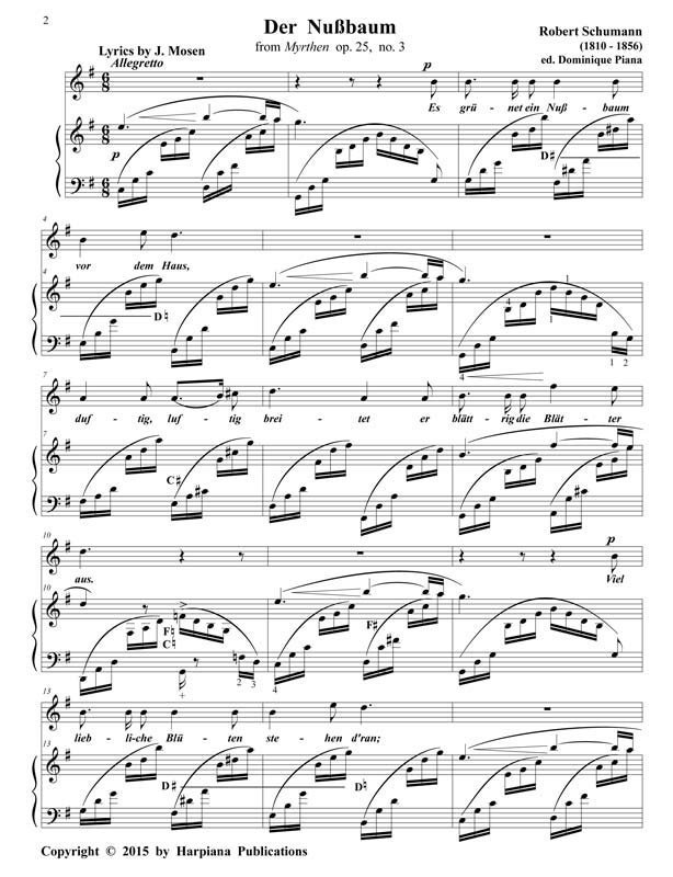 Schumann - der nuebaum page