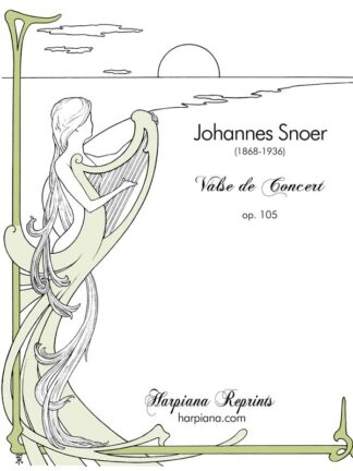 Snoer - Valse de Concert, op. 105