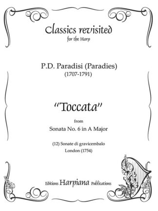 Paradisi - Toccata in A Major from Sonata VI