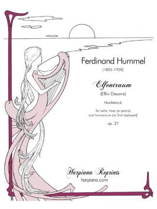 Hummel, F. - Nachtstück op. 27 for cello, harp (or piano) and harmonium (or 2nd keyboard)