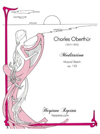 Oberthür - Meditation, Musical Sketch op. 153