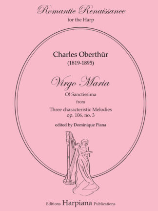 Oberthür - Virgo Maria (O! Sanctissima), from Three characteristic Melodies, op. 106, no. 3