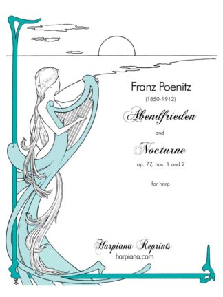 Poenitz - Abendfrieden and Nocturne for harp op. 77, nos 1 & 2