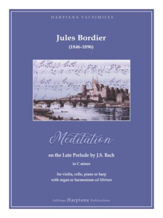 Bordier - Meditation on Bach's Lute Prelude in C minor
