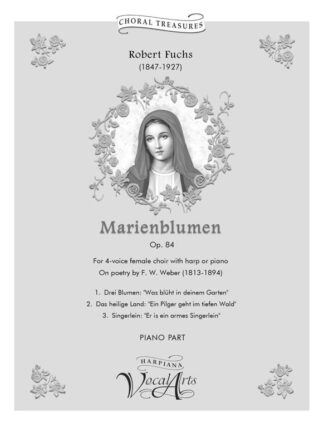 Fuchs - Marienblumen piano part