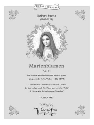 Fuchs-Marienblumen, piano part
