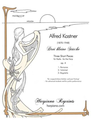 Kastner - Drei kleine Stucke, harp sheet music