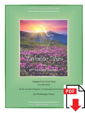Favorite Airs Lever Harp cover pdf