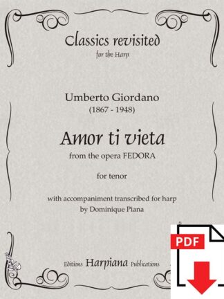 Amor ti vieta, by Umberto Giordano